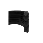 textilpryžová sada 1+5+1 pístnicová 100 x 115 x 30 K01-100, Kastas