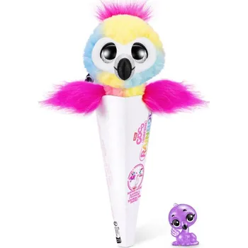 plyšák Coco Rainbow plyšové zvířátko s překvapením plameňák