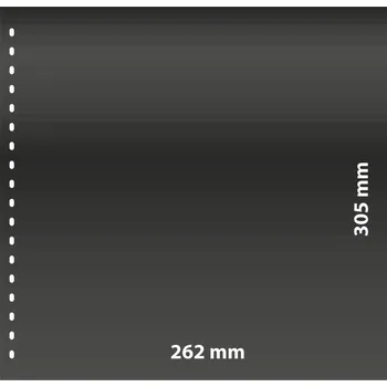 Sběratelství Lindner OMNIA listy - 1 kapsa pro archy Varianta: černá, Velikost balení: 10 ks