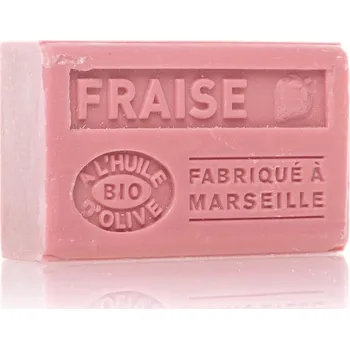 Mýdlo Label Provence Nature BIO mýdlo z Marseille Lesní jahoda 125g Label Provence