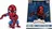 Jada Metalfigs Marvel 10 cm, Classic Spiderman