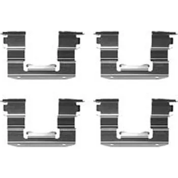 Přislušenství brzdového systému Sada příslušenství, obložení kotoučové brzdy RAP BRAKES 2285/109-1222