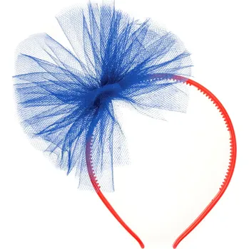 Čelenka PartyDeco Čelenka tylová tmavě modrá