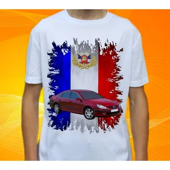 Pánské tričko tričko Peugeot 607 M (triko s osobním autem )