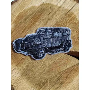 Textilní nažehlovací páska Nažehlovačka retro auto