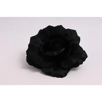 umělá květina Růže 12 cm, černá