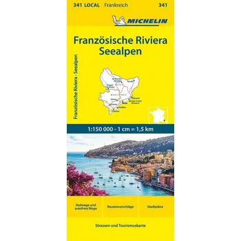 Michelin Französische Riviera - Seealpen