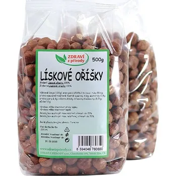 IPJ NATUR s.r.o. Lískové ořechy 500g ZP 2309