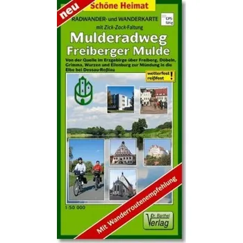 Doktor Barthel Karte Mulderadweg Freiberger Mulde