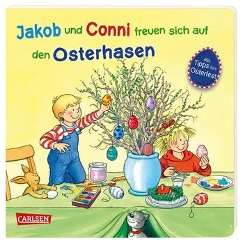 První čtění Jakob und Conni freuen sich auf den Osterhasen - Sandra Grimm