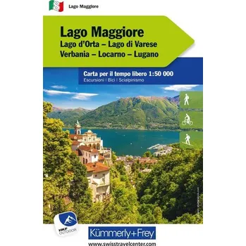 Lago Maggiore Nr. 08 Outdoorkarte Italien 1:50 000 - Hallwag Kümmerly+Frey AG