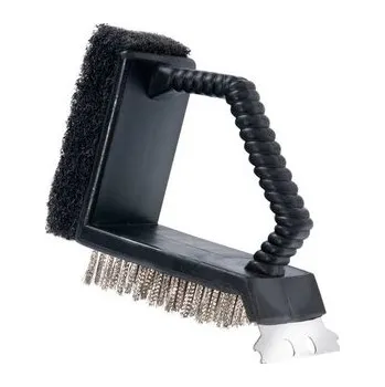 Kartáč čistící na gril 3V1,malý