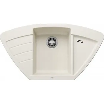 Granitový dřez Blanco Zia 9 E bílá soft 527212