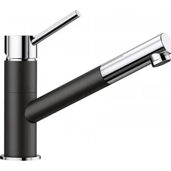 Vodovodní baterie Blanco Kano-S se sprškou černá 526174