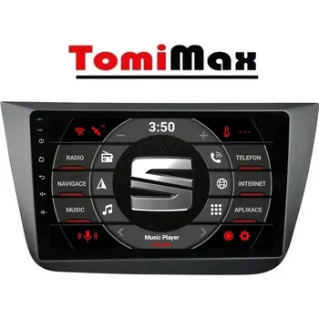 Autorádio TomiMax Seat Altea Android 14 autorádio s WIFI, GPS, USB, BT HW výbava: QLED 8 Core 8GB+128GB HIGH - pouze displej A,C, Velikost obrazovky: Dotyková obrazovka: 9"