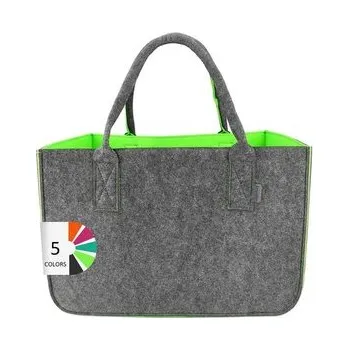 Set školních potřeb Torba filcowa zielona LEVIATAN