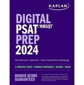Encyklopedie Digital PSAT/NMSQT Prep 2024 with 1 Full Length Practice Test, Practice Questions, and Quizzes - Kaplan Test Prep