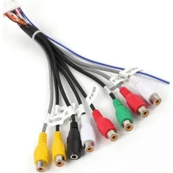 Autorádio RCA7 svazek kabelů CINCH se vstupem pro MIC