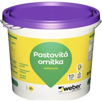 Omítka Omítka WEBER.PAS aquabalance zrnitá 2 mm 25 kg ZE2A zelená MIX