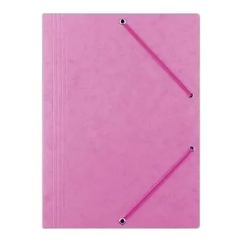 Set školních potřeb Teczka A4 z gumką różowa (10szt)