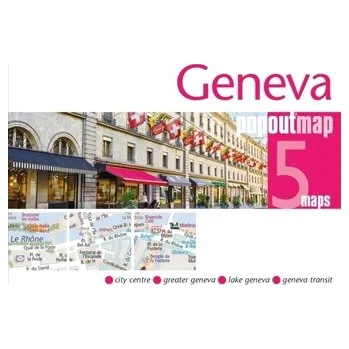 Encyklopedie Geneva PopOut Map [EN] (2019, Skládaná mapa, Compass Maps)