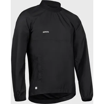 Moto bunda KIPSTA Ragbyová nepromokavá bunda Smocktop černá 500 S ČERNÁ