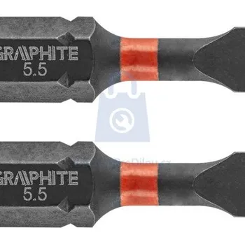 Bit Bit pro průběžnou drážku rázový, GRAPHITE 5,5 x 25 mm, balení 1 bal