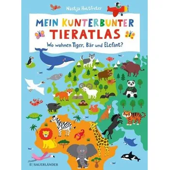 První čtění Mein kunterbunter Tieratlas - Holtfreter, Nastja