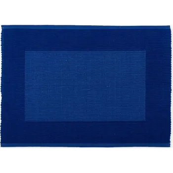 prostírání SCANquilt prostírání DUET 2 ks středně modrá prostírání cca 30 x 45 cm