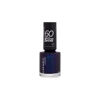 Nestandardní parfém Rimmel London 60 Seconds Lak na nehty Super Shine 8 ml 563 Midnight Rush pro ženy