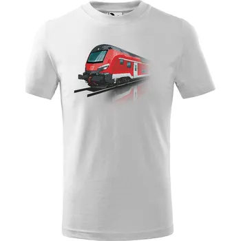 Tričko Škoda 109E - dětské (Velikost: 134, Barva trička: Bílá)