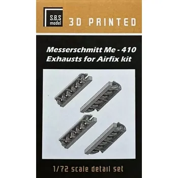 Plastikový model S.B.S model 1/72 Messerschmitt Me-410 Exhausts (AIRF)