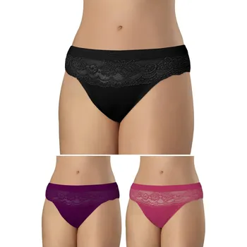 Dámské spodní prádlo Andrie PS 2797C S 3ks dámské kalhotky