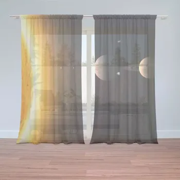 Záclona Záclony Planety: 2 ks - 150x250 cm - Sablio