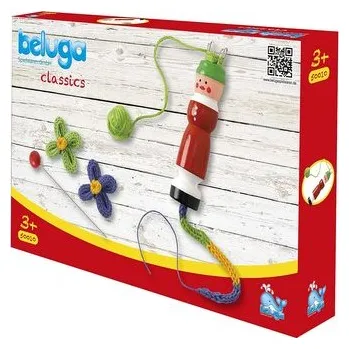 Dřevěná hračka DŘEVĚNÝ PLETACÍ PANÁK