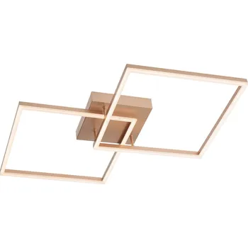 Smarter Nástěnné/Stropní LED svítidlo Klee, š.71cm Barva: Měď