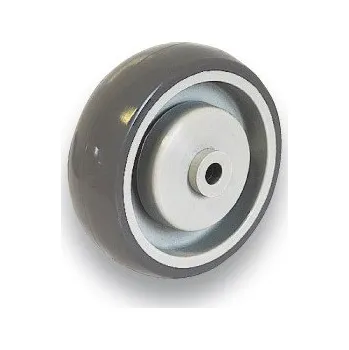 Pojezdové kolečko NQM 100 Samostatné kolo s šedou polyuretanovou obručí 7510112