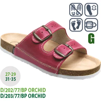 Dívčí obuv Santé D/203/77/BP ORCHID Barva: Růžová, Velikost: 32, Stélka: Anatomicky tvarovaná