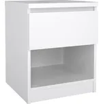 Noční stolek Naia 76238 bílý lesk