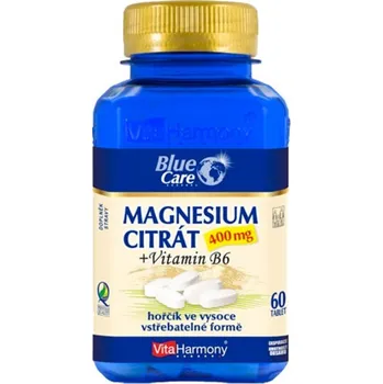 VitaHarmony Magnesium citrát 400 mg + vitamín B6 60 tbl.
