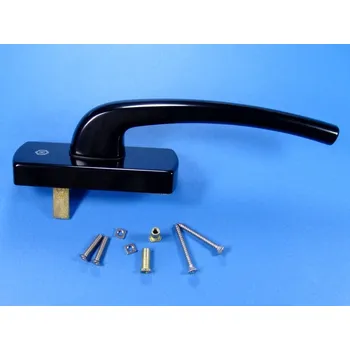 Příslušenství k oknu WINKHAUS HKS 201L Klika jednostranná černá levá