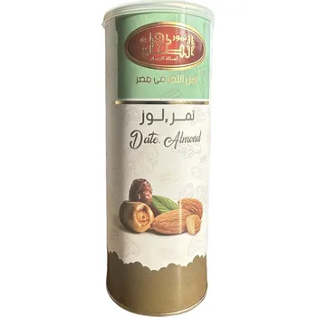 AL TAHHAN DATLE PLNĚNÉ MANDLEMI 200G