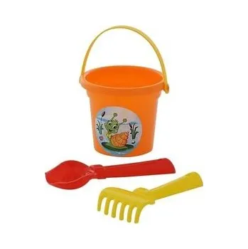 Hračka na písek Sada na písek č. 29: Kbelíček malý: Lopatka č.2: Hrabi /+1