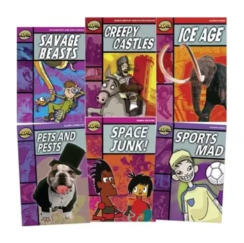 Cizí jazyk Learn at Home:Rapid Pack 2 (6 books) - Hawes, Alison