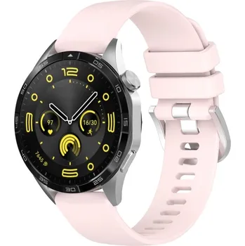 Ostatní příslušenství k chytrým hodinkám VSECHNONAMOBIL 66460 SILICONE Řemínek pro Huawei Watch GT 4 41mm růžový