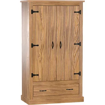 Šatní skříň IdeaNabytek Skříň 2dveřová EL DORADO dub antik