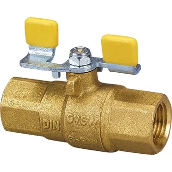 Ventil Kohout kulový plyn motýl FF 1/2“ HERZ