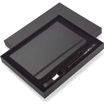 Zápisník Sada poznámkového bloku PROBIZ s perem a kroužkem na klíče