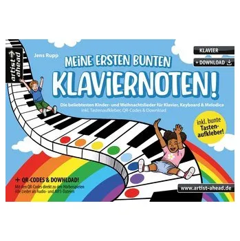 Meine ersten bunten Klaviernoten! - Rupp, Jens