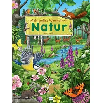 První čtění Mein großes Wimmelbuch Natur - Doering, Svenja